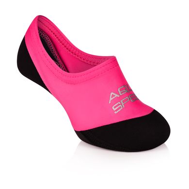 Шкарпетки для басейну Aqua Speed ​​NEO SOCKS 6101 чорний, рожевий Діт 22-24 00000015173