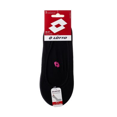 Шкарпетки Lotto 3-pack чорний, рожевий, салатовий Жін 36-41 00000008288