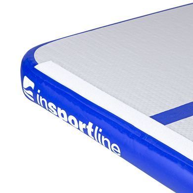 Килимок надувний inSPORTline Airstunt 500x100x10 см, біло-синій 28652