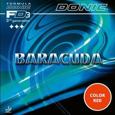 Накладка Donic Baracuda, max, (красная) nd-br-1