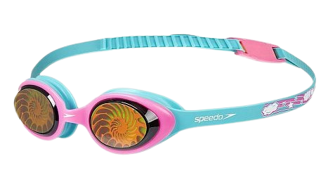 Окуляри для плавання Speedo ILLUSION 3D PRT JU блакітний, рожевий Діт OSFM 8-11597C621