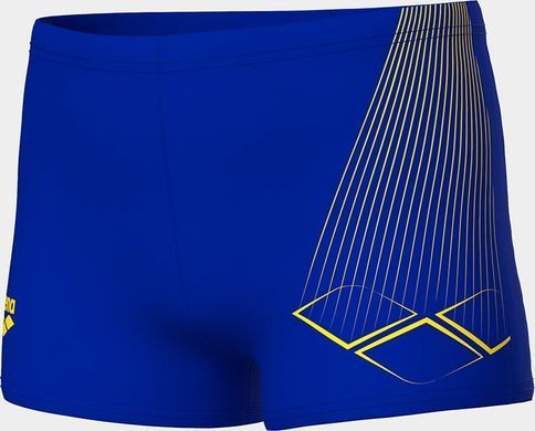 Плавки-шорти для хлопчиків Arena BRIGHT SWIM SHORT синій, жовтий 164 см 006721-803