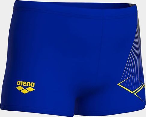Плавки-шорти для хлопчиків Arena BRIGHT SWIM SHORT синій, жовтий 164 см 006721-803