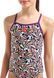 Купальник закрытый для девочек Arena FUN SKULLS SWIMSUIT LIGHTDROP мультиколор детский 128 см 010284-590 фото 4