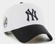 Кепка 47 Brand MLB NEW YORK YANKEES SURE SHOT белый, черный Уни OSFA 00000029708 фото 2