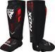 Захист ніг RDX NEOPRENE SHIN INSTEP IMMAF-1 чорний, червоний L SGN-IMF-1R фото 7