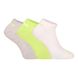 Шкарпетки Head SNEAKER 3P UNISEX сірий, зелений, білий Уні 35-38 00000025246 фото 1