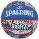 М'яч баскетбольний Spalding Graffitti Ball синій, мультиколор Уні 7 00000021028 фото 2