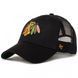 Кепка-тракер 47 Brand CHICAGO BLACKHAWKS BRANSON MES черный, зеленый Уни OSFA H-BRANS04CTP-BK фото 1