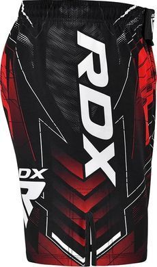 Шорти RDX MMA SHORTS IMMAF-1 чорний, червоний XXL MSS-IMF-1R