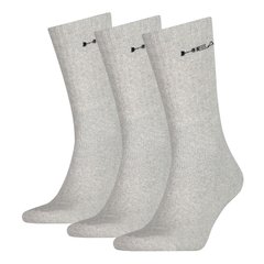 Шкарпетки Head CREW 3PPK UNISEX сірий Уні 35-38 00000007427
