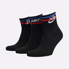 Шкарпетки Nike U NK NSW EVERYDAY ESSENTIAL AN 3PR чорний Уні 42-46 00000016642