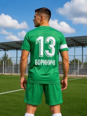 Футбольна форма X2 League (футболка+шорти), розмір S (зелений/білий) X2001GREE/W