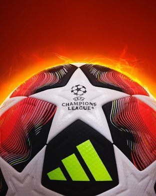 Офіційний футбольний м'яч Adidas UCL PRO 2025 Fired Up JH1295 №5 JH1295