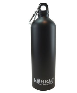 Фляга KOMBAT UK Aluminium Water Bottle (kb-awb1000-blk) kb-awb1000-blk