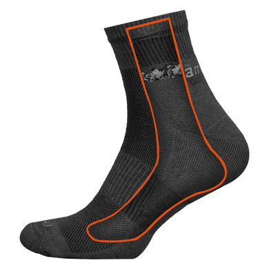 Шкарпетки TRK Lite 2.0 Чорні (7138), 43-46 7138 (43-46)
