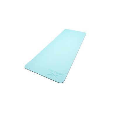 Двосторонній килимок для йоги Reebok Double Sided Yoga Mat синій Уні 176 х 61 х 0,6 см RAYG-11042BL