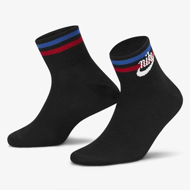 Шкарпетки Nike U NK NSW EVERYDAY ESSENTIAL AN 3PR чорний Уні 42-46 00000016642