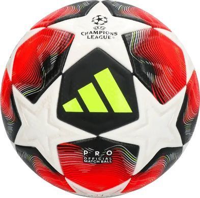 Офіційний футбольний м'яч Adidas UCL PRO 2025 Fired Up JH1295 №5 JH1295