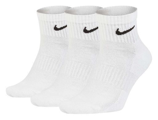 Шкарпетки Nike U NK EVERYDAY CUSH ANKLE 3PR білий Уні 38-42 SX7667-100