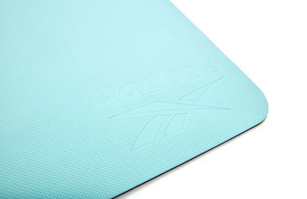 Двосторонній килимок для йоги Reebok Double Sided Yoga Mat синій Уні 176 х 61 х 0,6 см RAYG-11042BL