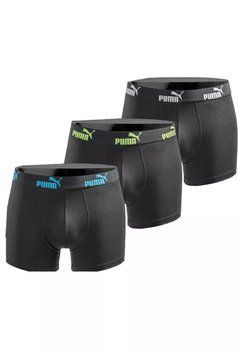 Мужские трусы Puma Everyday Coton Stretch (упаковка 3 шт.) Black размер М (100003547-010) 100003547-010