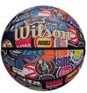 Мяч баскетбольный Wilson NBA ALL TEAM RETRO BSKT size 7 WZ4028501XB7
