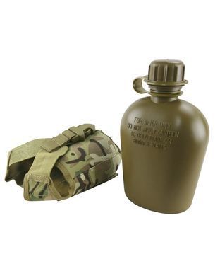 Фляга тактическая KOMBAT UK Tactical Water Bottle (kb-twbt-btp) kb-twbt-btp