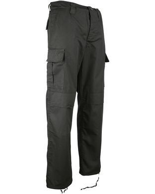 Брюки тактические KOMBAT UK M65 BDU Ripstop Trousers (kb-m65bdurt-blk-30) kb-m65bdurt-blk-30