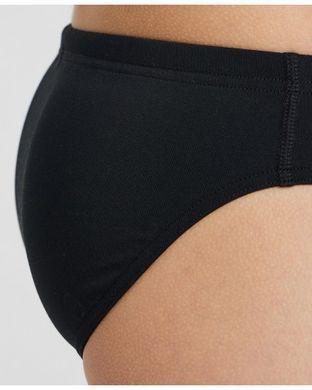 Плавки-сліпи для хлопців Arena TEAM SWIM BRIEFS SOLID чорний, білий Діт 128см 00000023407