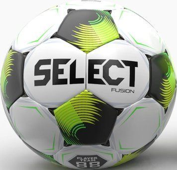 Футбольный мяч Select Fusion v26 белый, черный 5 385417-762