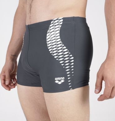 Плавки-шорти для чоловіків Arena OPENINGS SWIM SHORT сірий, білий Чол 80 008064-501