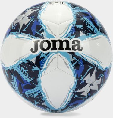 М'яч футбольний Joma CHALLENGE III білий, бірюзовий Уні 5 401484.207.5