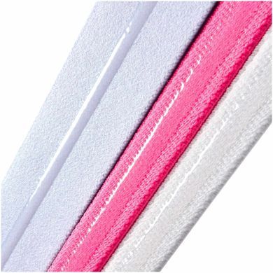 Пов'язки на голову Adidas Hairbands (Graphic) 3pk білий, рожевий, чорний Жін One Size ADAC-16160