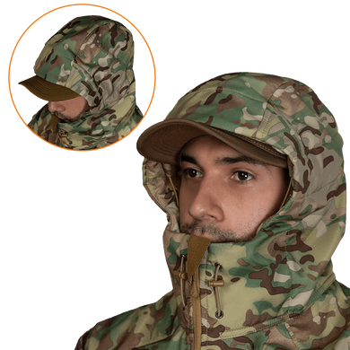 Куртка CM Stalker SoftShell Multicam (7089), XXXXL 7089(XXXXL)