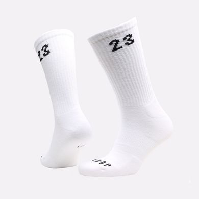 Шкарпетки Nike U JORDAN ESSENTIAL CREW 3PR білий Уні 38-42 00000016879