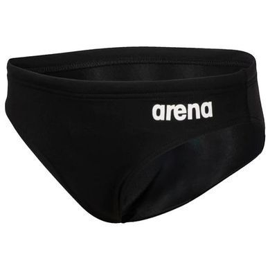 Плавки-сліпи для хлопців Arena TEAM SWIM BRIEFS SOLID чорний, білий Діт 128см 00000023407