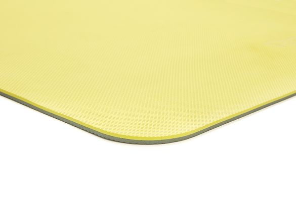 Двосторонній килимок для йоги Reebok Double Sided Yoga Mat зелений Уні 176 х 61 х 0,6 см 00000026290