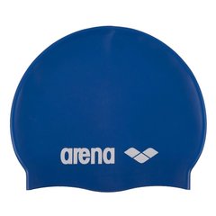 Шапка для плавання Arena CLASSIC SILICONE JR синій Діт OSFM 00000018951