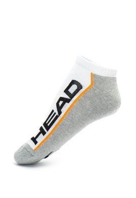 Шкарпетки Head Stripe Sneaker 2-Pack білий, сірий Уні 35-38 781008001-062