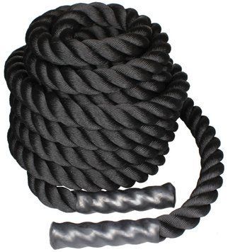 Канат BATTLE ROPE BLACK черный 3,8смx6м LS3676-6