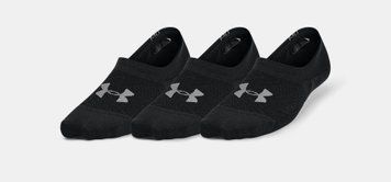 Шкарпетки Under Armour Breathe Lite Ultra Low 3p чорний Жін SM 1370075-001