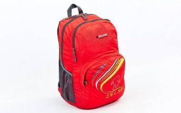 Рюкзак спортивный с жесткой спинкой Zelart GA-3705 (Красный) GA-3705-R
