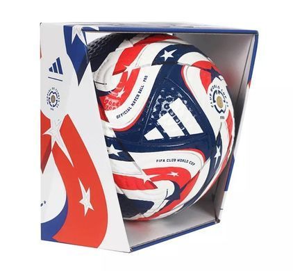 Футбольный мяч Adidas FIFA World Cup Pro OMB JE8770 №5 Красно-синий JE8770