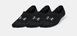 Носки Under Armour Breathe Lite Ultra Low 3p черный Жен MD 1370075-001 фото 1