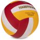 М'яч волейбольний HARD TOUCH VB-3133, жовто-червоний(PU, №5, 5 сл., зшитий вручну) VB-3133-R фото 2