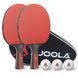 Набір для настільного тенісу Joola Carbon TT-SET DUO Carbon 2 ракетки + 3 м'ячі jset6 фото 1