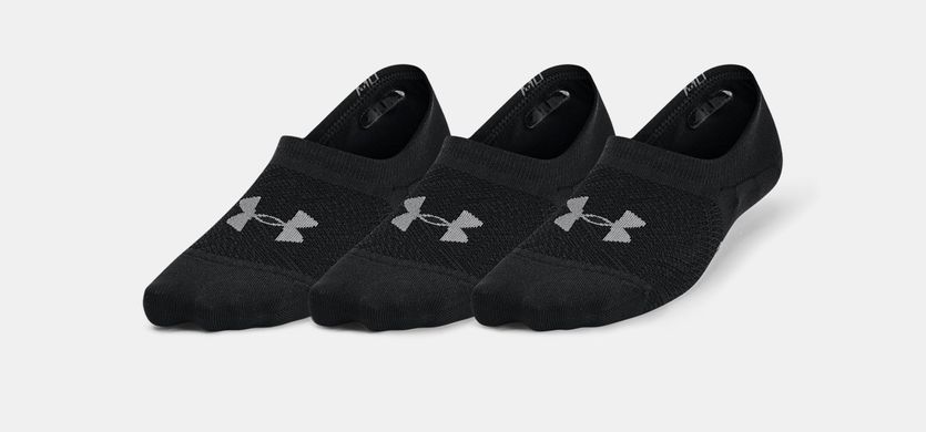 Шкарпетки Under Armour Breathe Lite Ultra Low 3p чорний Жін SM 1370075-001