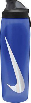 Бутылка Nike REFUEL BOTTLE LOCKING LID 32 OZ синий, белый, черный 946 мл N.100.7670.423.32