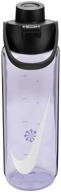 Пляшка Nike TR RENEW RECHARGE CHUG BOTTLE 24 OZ чорний, білий Уні 709 мл N.100.7636.503.24